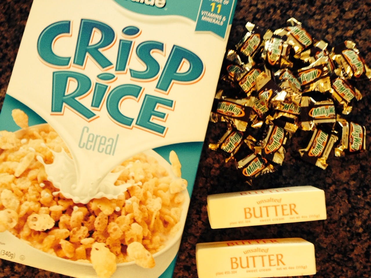 Halloween Milky Way Rice Krispy Treats Candy Recipe